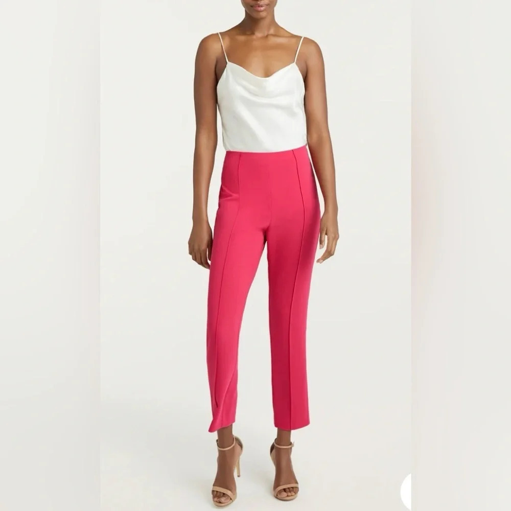 Cinq a Sept CROPPED BRIANNE PANT in berry jam